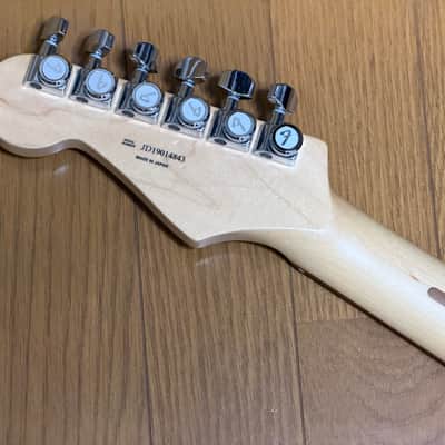 RARE! 2019 Fender MIJ Modern Stratocaster HH - BLACK Matching Headstock image 7