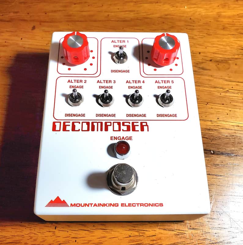 Mountainking Electronics Decomposer 24HR SALE! multimode fuzz maker experimental tremolo wavefolder synth fuzz image 1