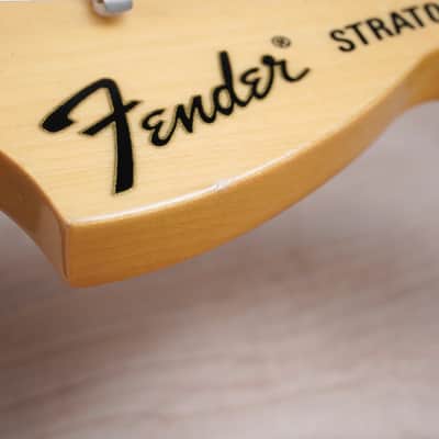 Fender Classic '70s Stratocaster MIJ 2015 Vintage White Made in Japan Reissue w/ Bag image 10