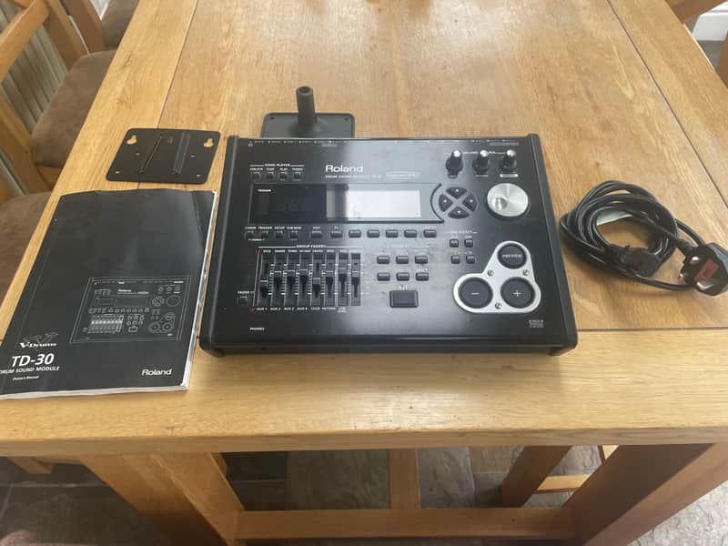 Roland TD-30 Drum Sound Module 2012 - 2016 - Black image 1