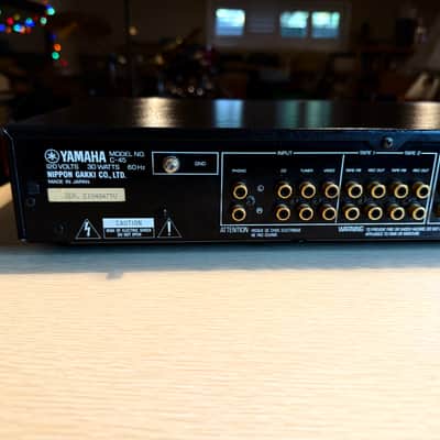 Yamaha C-45 Natural Sound Stereo Control Amplifier PRE-AMP FRESH SERVICE Phono🔥 image 8