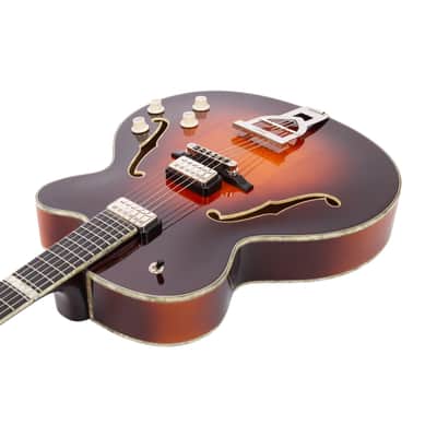 2015 Hofner Committee Special Edition Electric Guitar w/Case, Sunburst, P1XXXX image 2