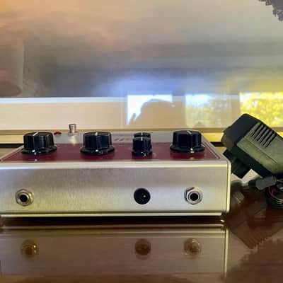 Origin Effects Cali76-TX Limiting Amplifier Limited Edition - Maroon/Silver image 3