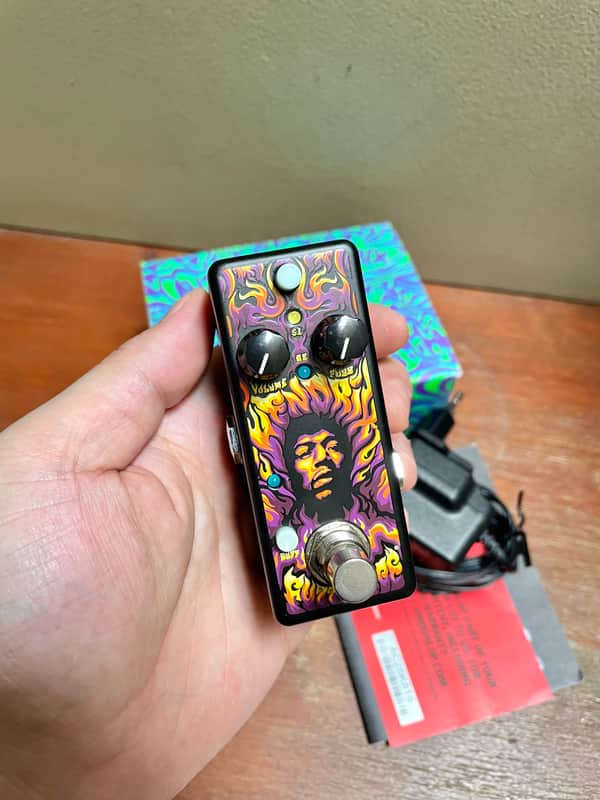 Dunlop JHW1 Jimi Hendrix Signature '69 Psych Series Fuzz Face Mini image 1