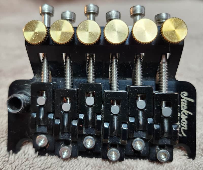 Jackson JT-580 Licensed Floyd Rose Tremolo w/ Stainless Steel & Brass Upgrades image 1