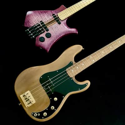 JD Guitars 2026 Headless Mini Bass PlumBurst image 22