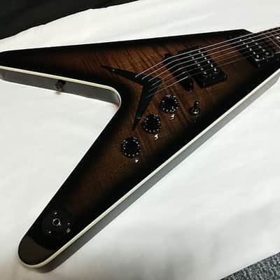 DEAN VX FM Flame Maple electric guitar Charcoal Burst NEW w/ Hard CASE image 4