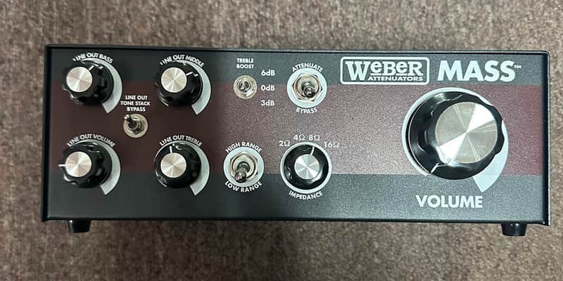 Weber Mass 100-Watt Attenuator - Black image 1