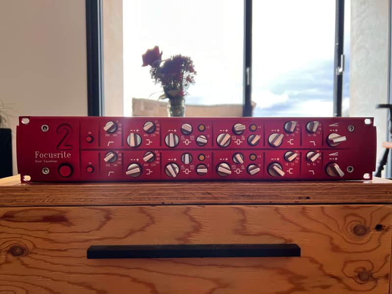 Focusrite Red 2 Dual Equalizer 1990s - Red image 1