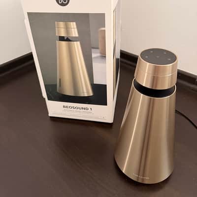 スピーカー・ウーファー Bang & Olufsen BeoSound 1 Gold 2nd GVA Bang & Olufsen Beosound 1 2nd Generation GVA Brass Tone 2020