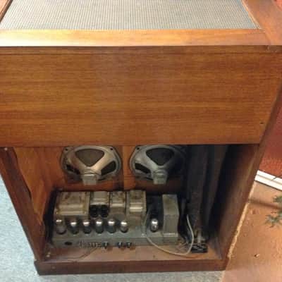 HAMMOND ORGAN JR 20 TONE-CABINET W/OIL VERB"& QUAD MAIN FRONT-”SPKS&1x12"TOP DOWN-THROW $395 image 7