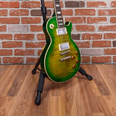 Gibson Custom Shop Les Paul Standard Class 5 Flame Maple Top Iguana Burst 2009 w/OHSC image 3