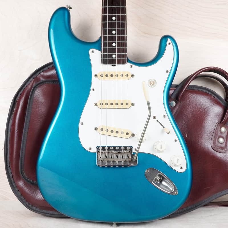 1983 Squier CST-55 JV Stratocaster MIJ Lake Placid Blue