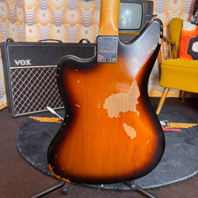 Fender Fender Jaguar Kurt Cobain Road Worn 2013 - Sunburst image 10