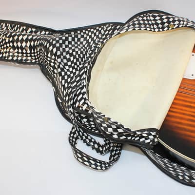 Vintage 60's Mod Small Guitar Gig Bag • Psychedelic Op-Art! image 3