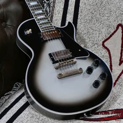 Gibson Custom Shop M2M Les Paul Custom VOS Silverburst 9.70 lbs image 7