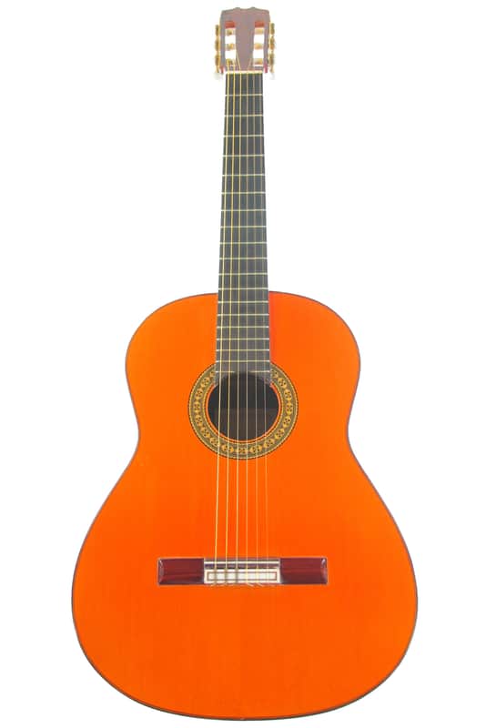 Julio Conde (Hermanos Conde) 1991 media luna flamenco guitar - amazing piece - excellent sound + video image 1