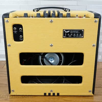 Supro 1822R Delta King 12 15-Watt 1x12" Guitar Combo 2021 - Present Tweed / Black Stripes image 2