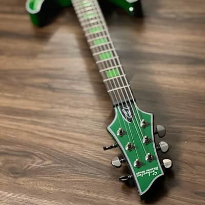 Schecter  Kenny Hickey C-1 EX S STGN in Steele Green image 7