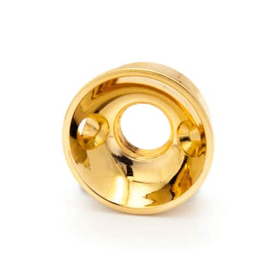 Boston Telecaster Cup Jack Plate Electrosocket Style (Gold, Metric (mm))