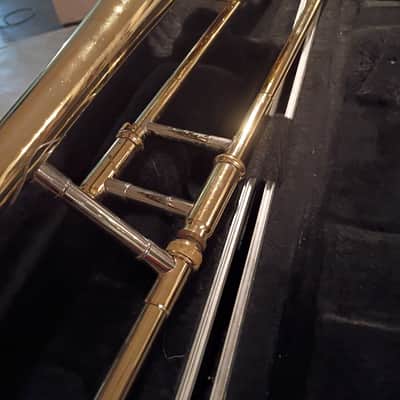 Yamaha YSL-354 Standard Trombone 2010s - Lacquered Brass image 7