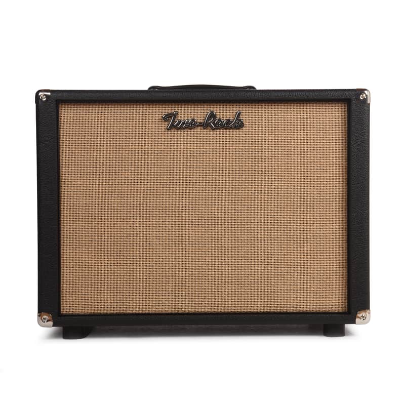 Two Rock 1x12 75w Cabinet Black w/Black Bronco Tolex, Cane Grill & Two Rrock 1265B Speaker Pre-Order image 1