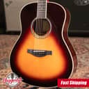 Yamaha LL-TA TransAcoustic Dreadnought Acoustic/Electric Guitar - Brown Sunburst