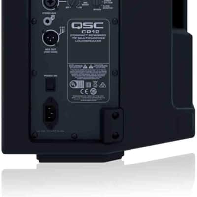 QSC CP12 12-Inch Compact Powered Loudspeaker image 3