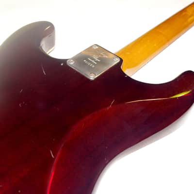 St. Blues  Strings & Things Guitar Blues King IV 1982 Wine. EXTREMELY RARE.  Mahogany Body. Memphis image 25