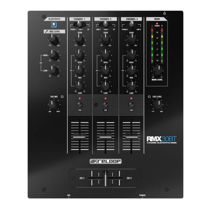 Reloop 3-Channel Bluetooth DJ Mixer (FIREWORKS26) image 1