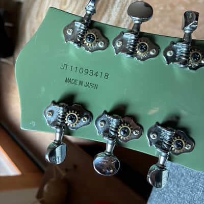 Gretsch G6118T Anniversary with Bigsby 2003 - 2016 Smoke Green 2-Tone image 7
