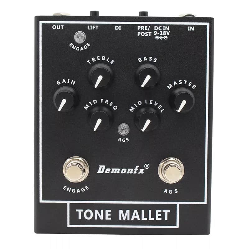 Demon FX Tone Mallet Bass PreAmp Boost/OD with DI image 1