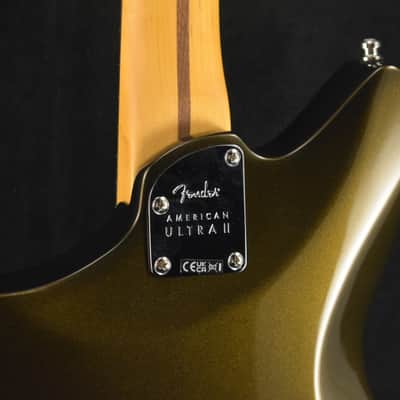 Mint Fender American Ultra II Meteora Texas Tea Ebony Fingerboard image 8