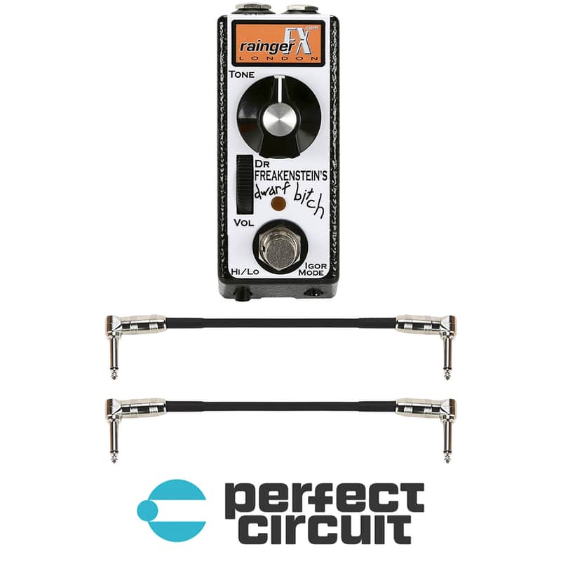 Rainger FX Dr Freakenstein’s Dwarf Bitch Micro Distortion & FX Pedal image 1