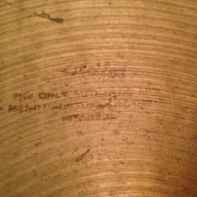 ISTANBUL ZILCILER "old K” RIDE 20” cymbal  1982 image 4