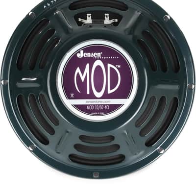Jensen MOD 10-50 10-inch 50-watt Guitar Amp Speaker - 4 ohm (5-pack) Bundle