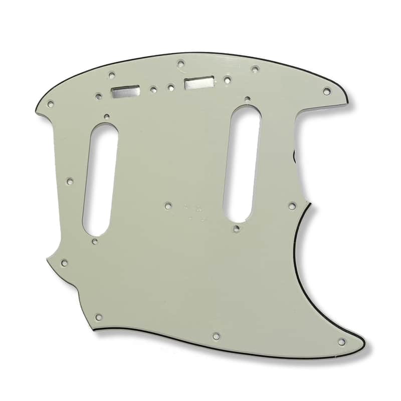 GaryG's 3 Ply Wide Bevel "Vintage Green" Pickguard for Original 1964-1976 Fender Mustang image 1