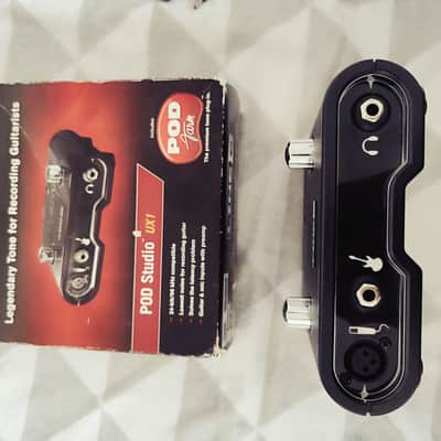 Line 6 POD Studio UX1 USB Audio Interface 2010s - Black image 2