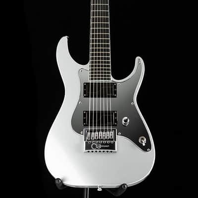 Used ESP Custom Shop Ken Susi M-II 7 String Prototype Silver Metallic image 1