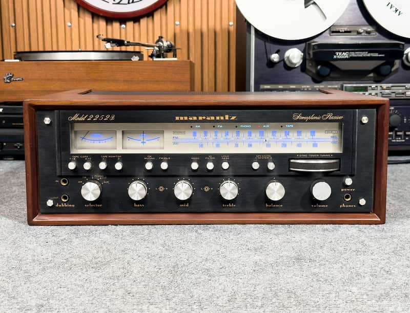 MARANTZ 2252B VINTAGE RECEIVER – FULLY RESTORED-FREE WC-22 – 1-YEAR WRT image 1