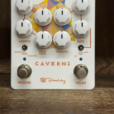 Keeley Caverns Reverb / Delay V2 With Box 2017 - Present - White image 4