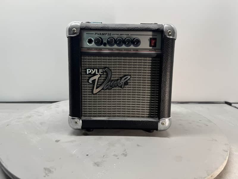 Pyle PVAMP20 Guitar Amplifier Combo Practice Amp Vintage Style Home Audio image 1