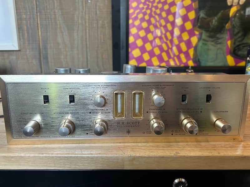 HH Scott 122 Early 60s Pre Amplifier Rare image 1