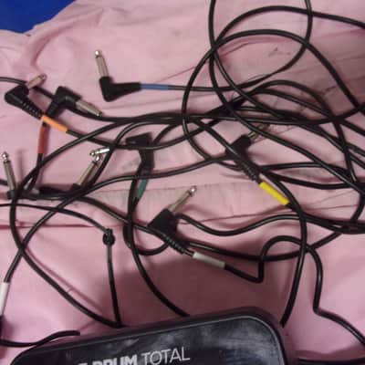 Alesis Module Electronic eDrum Total with 1/4" input Wiring Harness + Power Supply Single Zone for 3 Tom, 1 Snare, 3 Cymbals, Bass Drum, Hi-Hat MINT image 4
