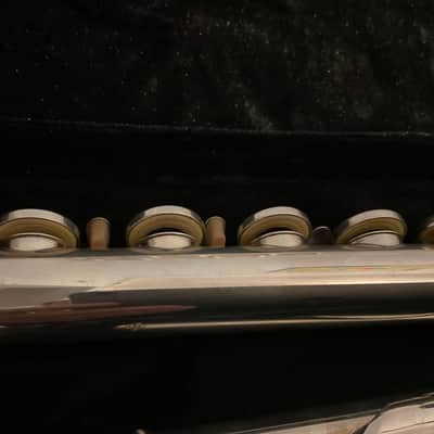 Yamaha Silverplated Flute-All New Pads image 5