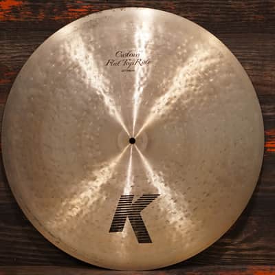 Zildjian 22" K. Custom Flat Top Ride Cymbal - 2590g image 1