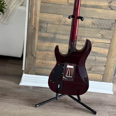 Schecter Hellraiser C-1 FR 2008 originally owned by Lance Dowdle of From Ashes ToNew (FATN) & Emphatic - 2008, Black Cherry image 18
