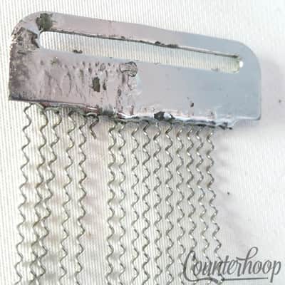 *14" Snare Drum Wires 16-Strand Coiled Steel Metal Chrome End Tabs* image 2