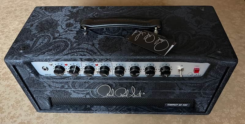 PRS PRS Tempest GS 100 100-watt Tube Amp Head 2026 - Black Lace image 1