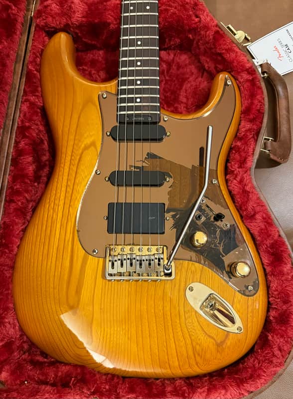 Levinson Blade RH4 , by Gary Levinson HSS, 90s - Natural amber image 1